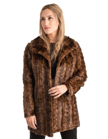 Γνήσια Γυναικεία Φυσική Γούνα - T172