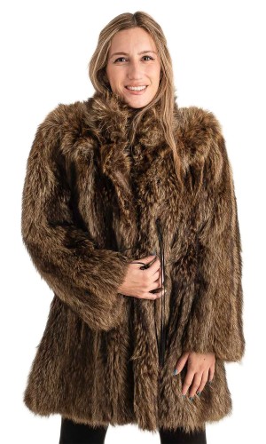 Γνήσια Γυναικεία Φυσική Γούνα - T176
