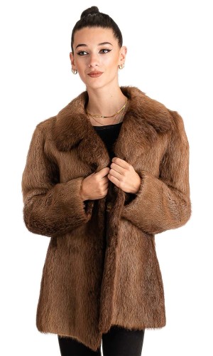 Γνήσια Γυναικεία Φυσική Γούνα - T178