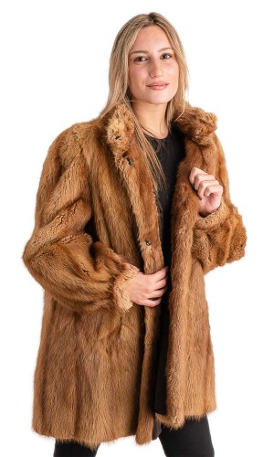Γνήσια Γυναικεία Φυσική Γούνα - T185