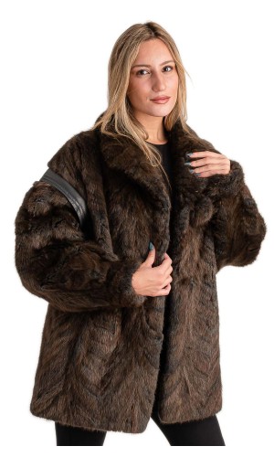Γνήσια Γυναικεία Φυσική Γούνα - T186