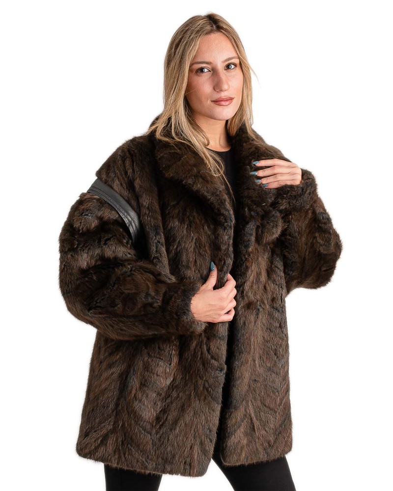 Γνήσια Γυναικεία Φυσική Γούνα - T186