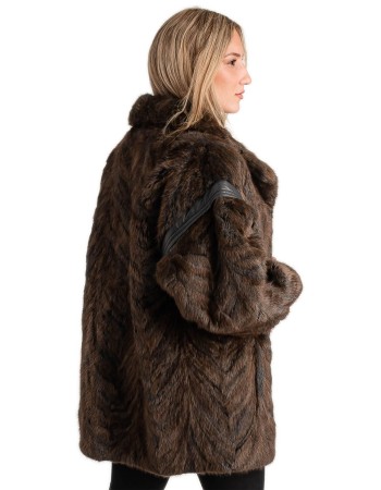 Γνήσια Γυναικεία Φυσική Γούνα - T186