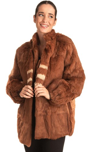 Γνήσια Γυναικεία Φυσική Γούνα - T19