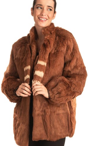 Γνήσια Γυναικεία Φυσική Γούνα - T19