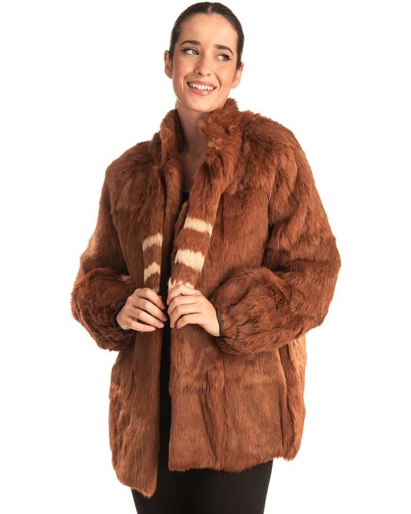 Γνήσια Γυναικεία Φυσική Γούνα - T19