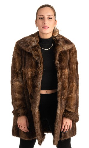 Γνήσια Γυναικεία Φυσική Γούνα - T194