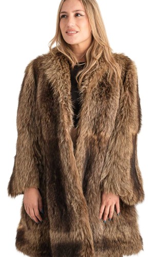 Γνήσια Γυναικεία Φυσική Γούνα - T203