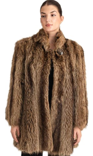 Γνήσια Γυναικεία Φυσική Γούνα - T206