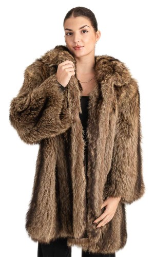 Γνήσια Γυναικεία Φυσική Γούνα - T207