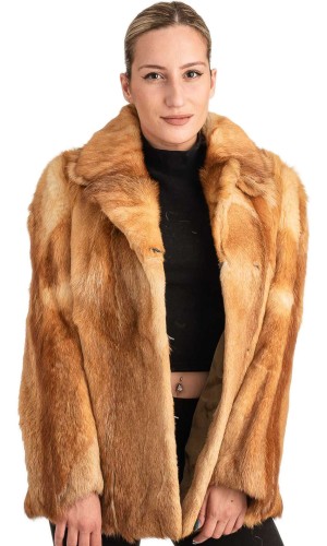 Γνήσια Γυναικεία Φυσική Γούνα - T230