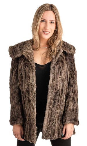 Γνήσια Γυναικεία Φυσική Γούνα - T238