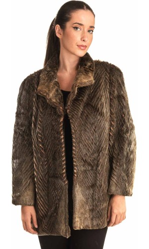 Γνήσια Γυναικεία Φυσική Γούνα - T24