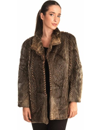 Γνήσια Γυναικεία Φυσική Γούνα - T24