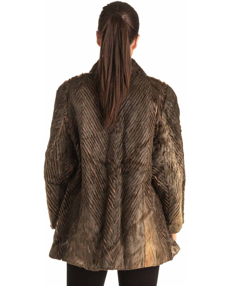 Γνήσια Γυναικεία Φυσική Γούνα - T24