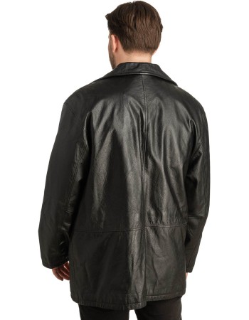 Γνήσιο Ανδρικό Δερμάτινο Μπουφάν - T290