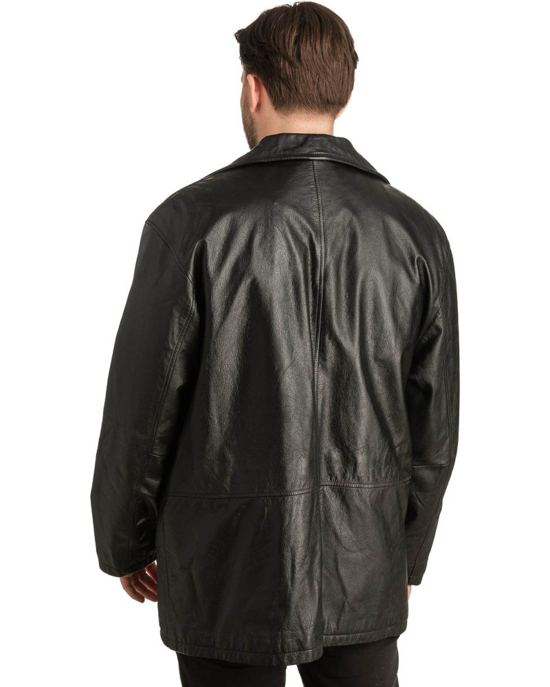 Γνήσιο Ανδρικό Δερμάτινο Μπουφάν - T290