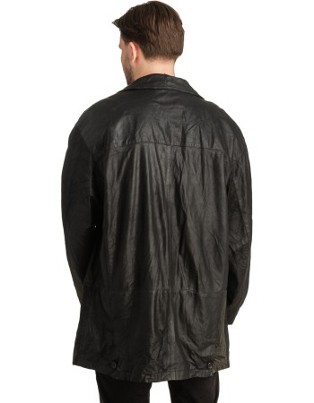 Γνήσιο Ανδρικό Δερμάτινο Μπουφάν - T291