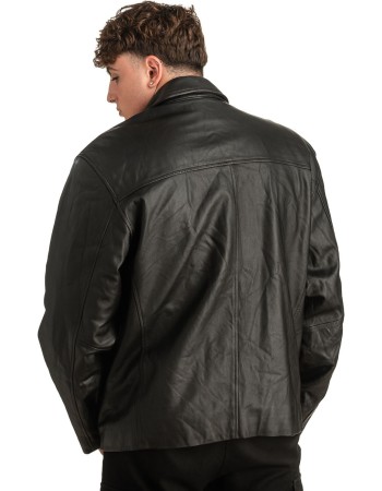 Γνήσιο Ανδρικό Δερμάτινο Μπουφάν - T292