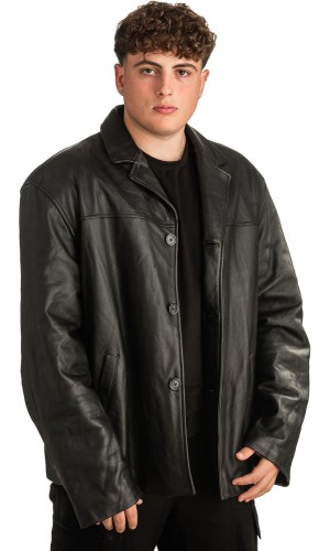 Γνήσιο Ανδρικό Δερμάτινο Μπουφάν - T292