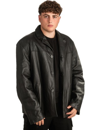 Γνήσιο Ανδρικό Δερμάτινο Μπουφάν - T292