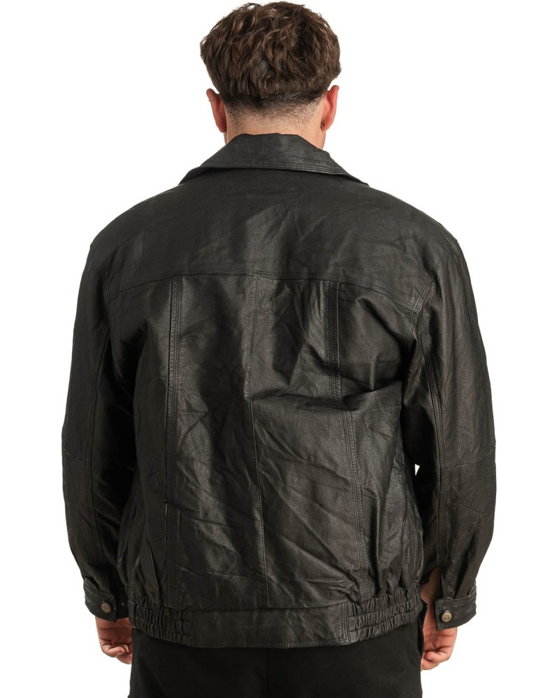 Γνήσιο Ανδρικό Δερμάτινο Μπουφάν - T294