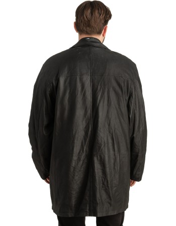 Γνήσιο Ανδρικό Δερμάτινο Μπουφάν - T299