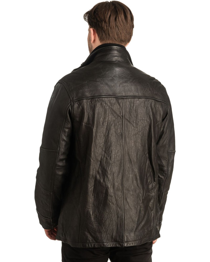 Γνήσιο Ανδρικό Δερμάτινο Μπουφάν - T300