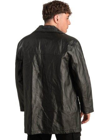 Γνήσιο Ανδρικό Δερμάτινο Μπουφάν - T301