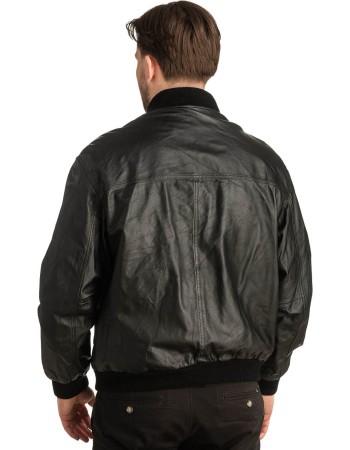 Γνήσιο Ανδρικό Δερμάτινο Μπουφάν - T305