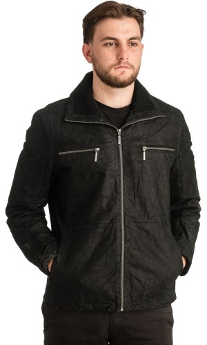 Γνήσιο Ανδρικό Δερμάτινο Μπουφάν - T310