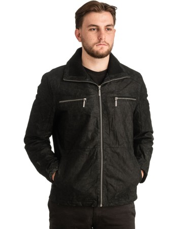 Γνήσιο Ανδρικό Δερμάτινο Μπουφάν - T310