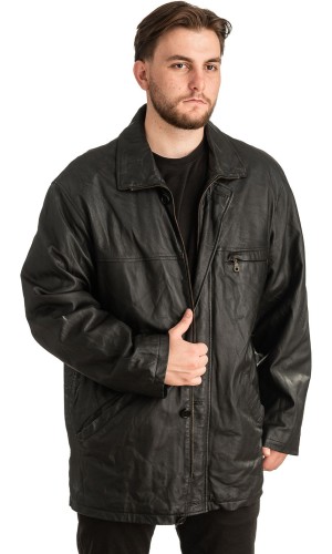 Γνήσιο Ανδρικό Δερμάτινο Μπουφάν - T311