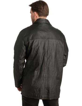 Γνήσιο Ανδρικό Δερμάτινο Μπουφάν - T311