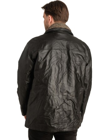 Γνήσιο Ανδρικό Δερμάτινο Μπουφάν - T314