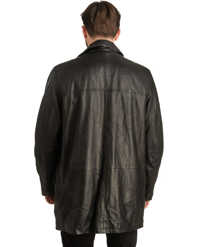 Γνήσιο Ανδρικό Δερμάτινο Μπουφάν - T318