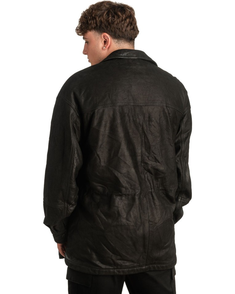 Γνήσιο Ανδρικό Δερμάτινο Μπουφάν - T320