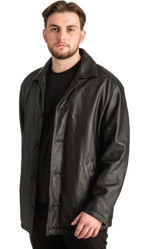 Γνήσιο Ανδρικό Δερμάτινο Μπουφάν - T326