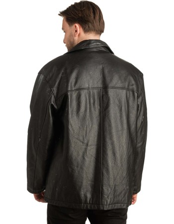 Γνήσιο Ανδρικό Δερμάτινο Μπουφάν - T326