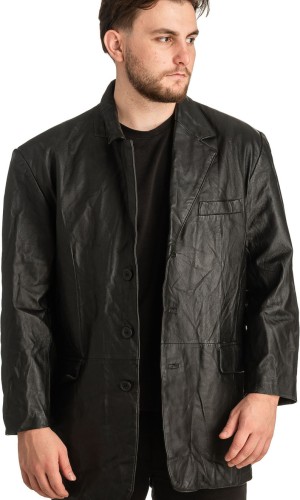 Γνήσιο Ανδρικό Δερμάτινο Σακάκι - T328