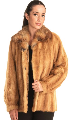 Γνήσια Γυναικεία Φυσική Γούνα - T33