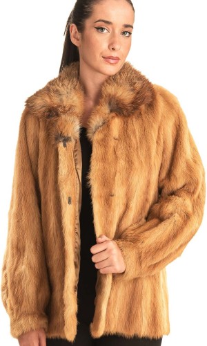 Γνήσια Γυναικεία Φυσική Γούνα - T33