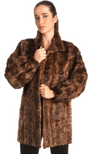 Γνήσια Γυναικεία Φυσική Γούνα - T34