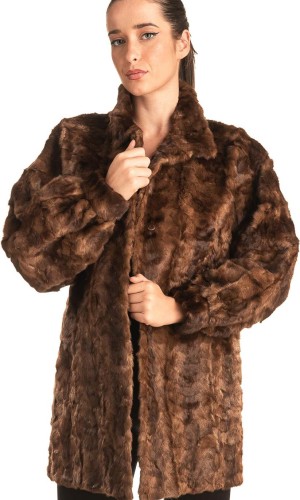 Γνήσια Γυναικεία Φυσική Γούνα - T34
