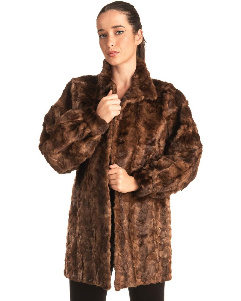 Γνήσια Γυναικεία Φυσική Γούνα - T34