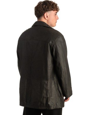 Γνήσιο Ανδρικό Δερμάτινο Μπουφάν - T351