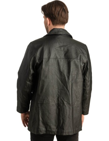 Γνήσιο Ανδρικό Δερμάτινο Μπουφάν - T368