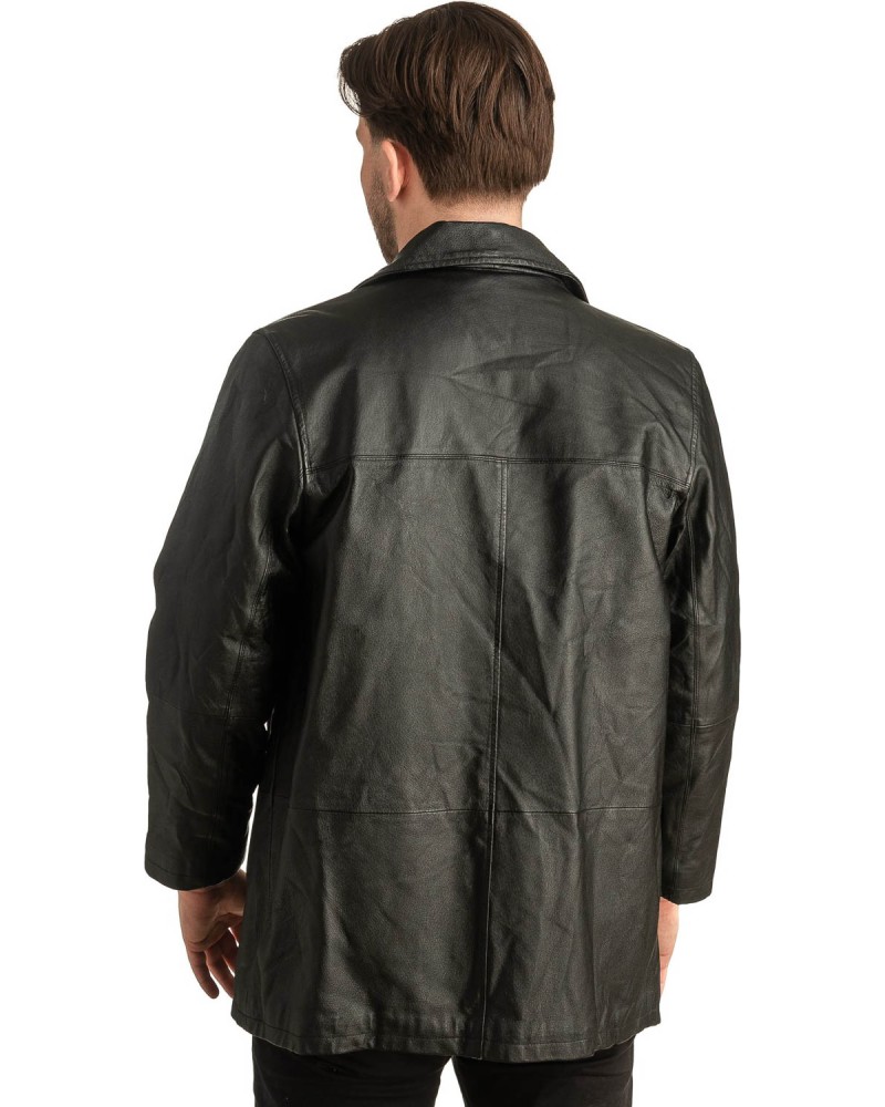 Γνήσιο Ανδρικό Δερμάτινο Μπουφάν - T368