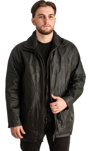 Γνήσιο Ανδρικό Δερμάτινο Μπουφάν - T370