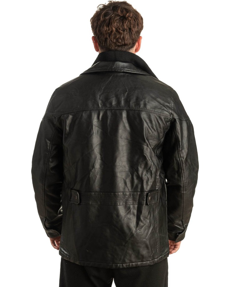 Γνήσιο Ανδρικό Δερμάτινο Μπουφάν - T394